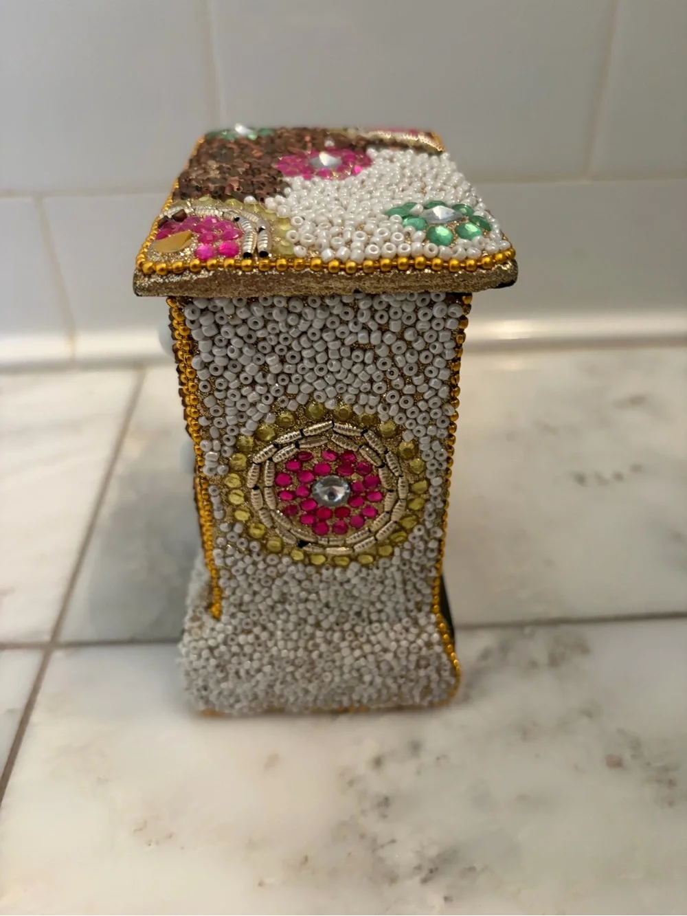 Patina decorative beaded